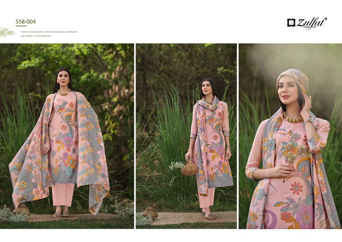 Hakoba Vol 2 By Zulfat Digital Printed Cotton Dress Material Wholesale Price In Surat
